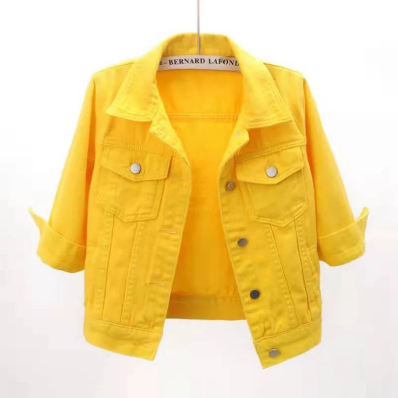 Dame Denimjakke – Lett og Trendy