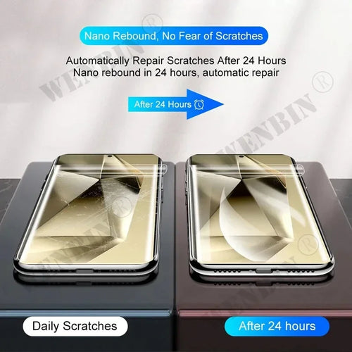 5-pakning Hydrogel Skjermbeskytter til Samsung Galaxy – Fleksibel og Slitesterk Beskyttelse