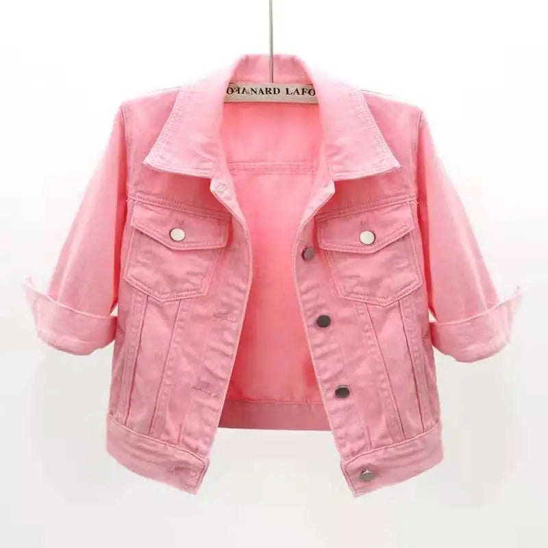 Dame Denimjakke – Lett og Trendy