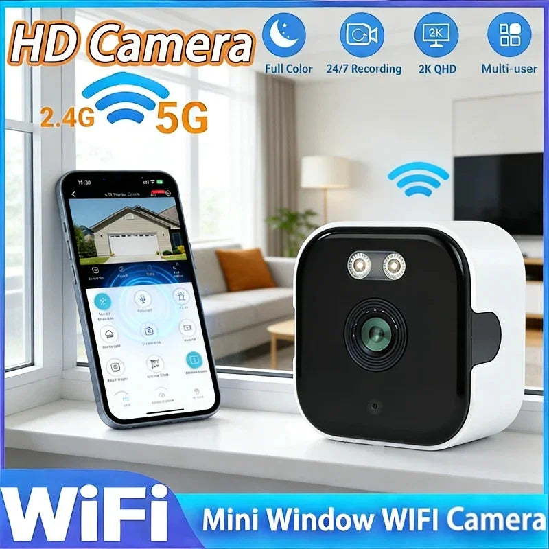 Smart WiFi innendørskamera – Se hjemmet ditt live fra mobilen