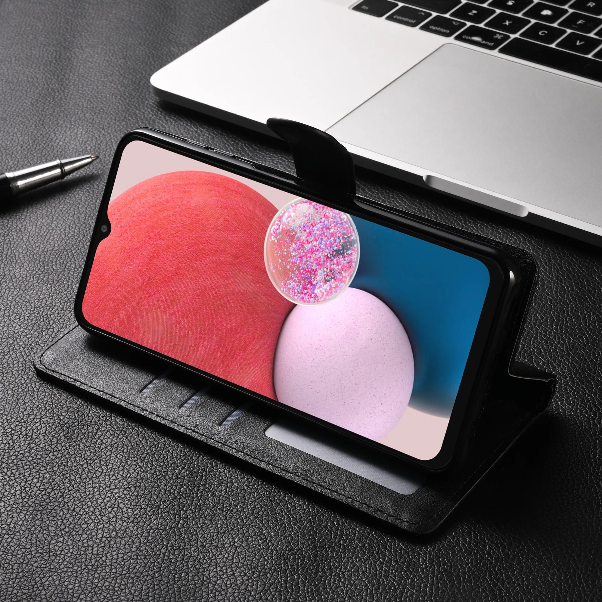 Samsung Galaxy Lommebokdeksel med Kortholder – S20 til S25