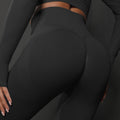 Seamless Treningsleggings for Dame – Høy Midje & Push Up Effekt