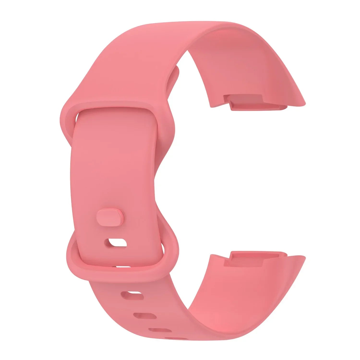 Silikonrem til Fitbit Charge 5 & Charge 6 – Komfortabel, Justerbar og Slitesterk