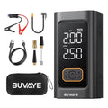 Kraftig bilstarter med luftpumpe 10000mAh – Nødstart & powerbank (12V bensin/diesel)