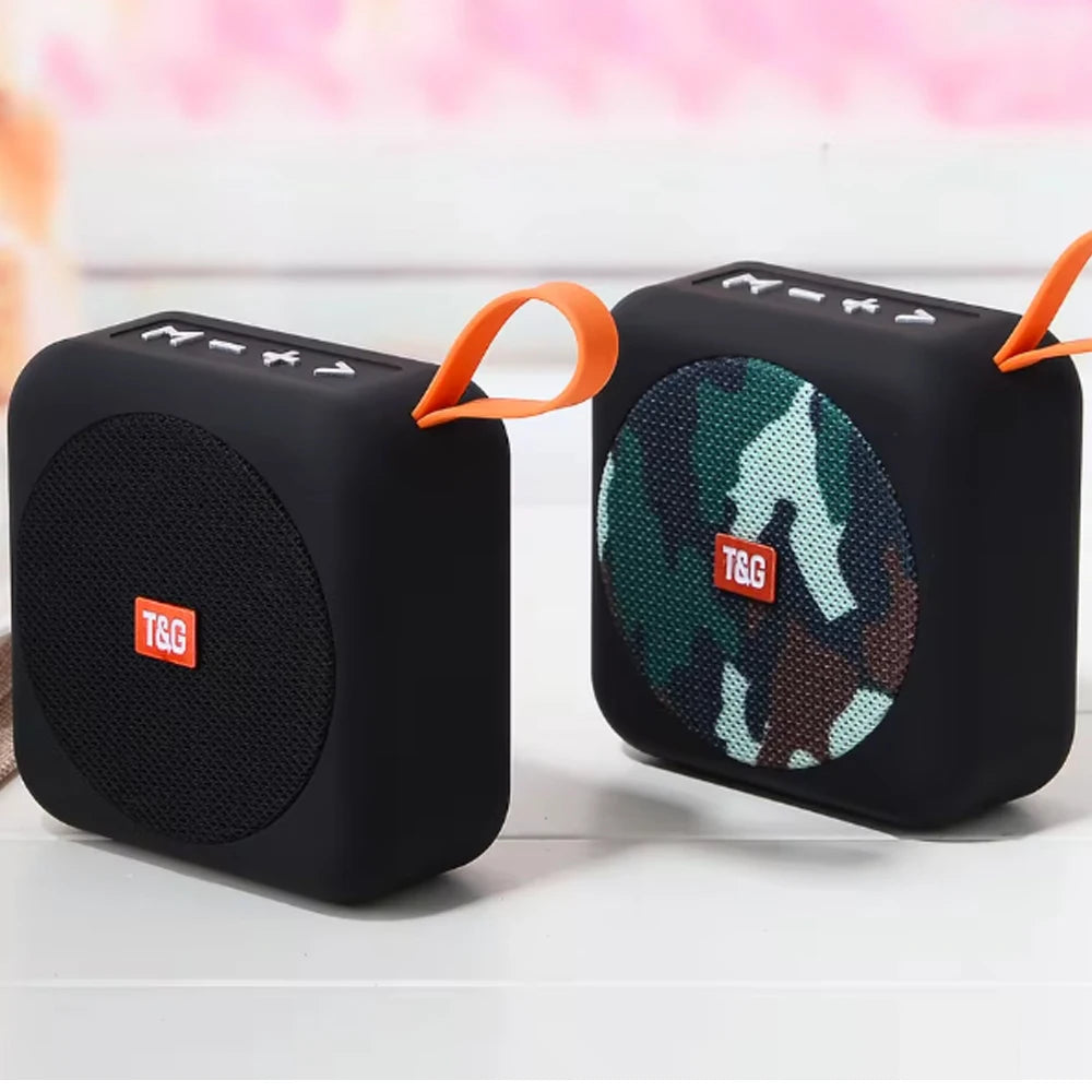 Bærbar Bluetooth Høyttaler – Vanntett Mini Speaker med Kraftig Bass (TG505)