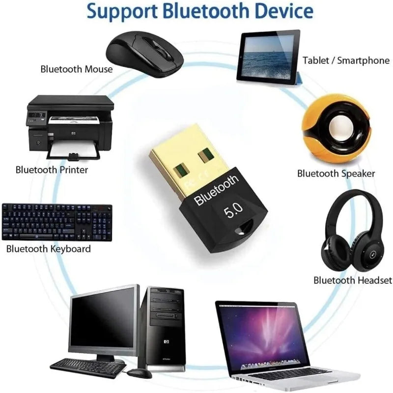 USB Bluetooth Adapter – Gjør PC-en din trådløs på sekunder