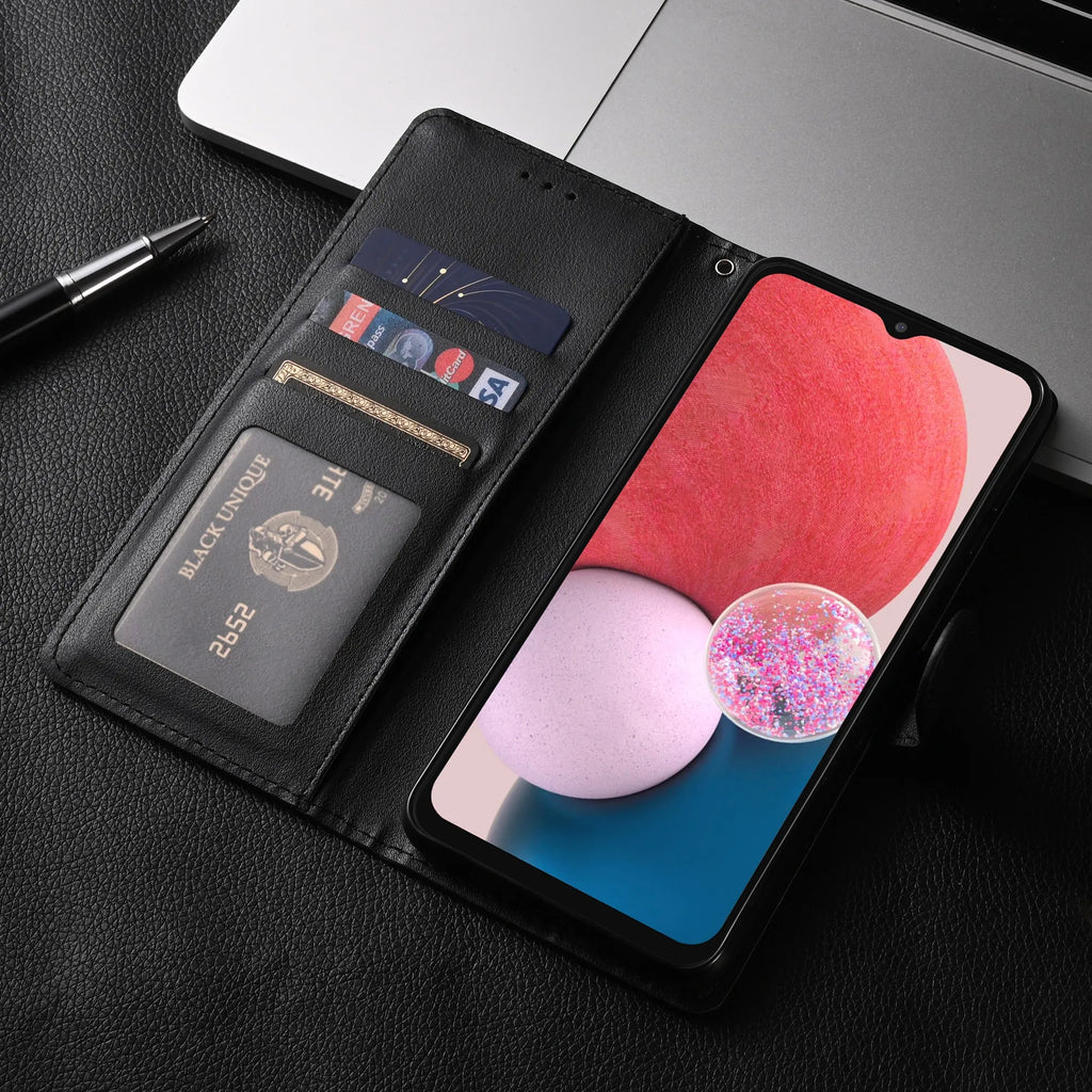 Samsung Galaxy Lommebokdeksel med Kortholder – S20 til S25
