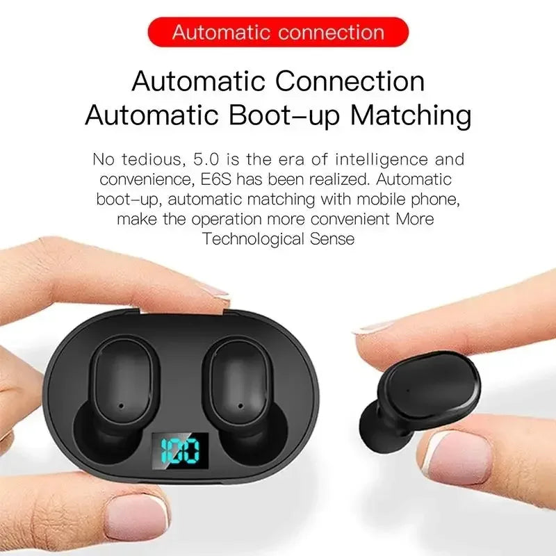 E6S TWS Bluetooth høretelefoner