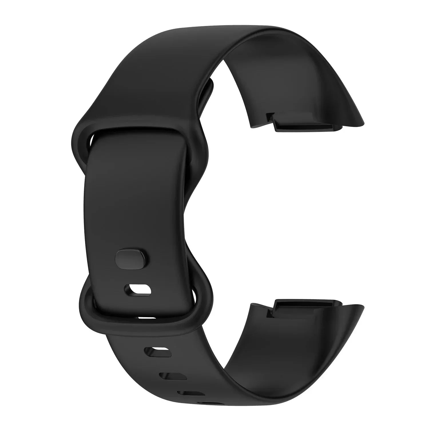 Silikonrem til Fitbit Charge 5 & Charge 6 – Komfortabel, Justerbar og Slitesterk