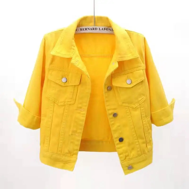 Dame Denimjakke – Lett og Trendy