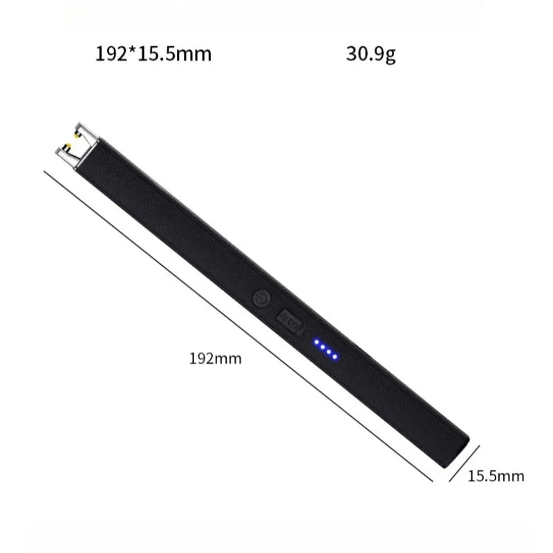 Vindtett Elektrisk Lighter – Oppladbar USB | Perfekt til Tur & Hverdag