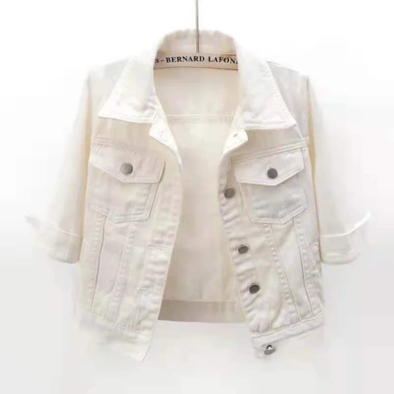 Dame Denimjakke – Lett og Trendy