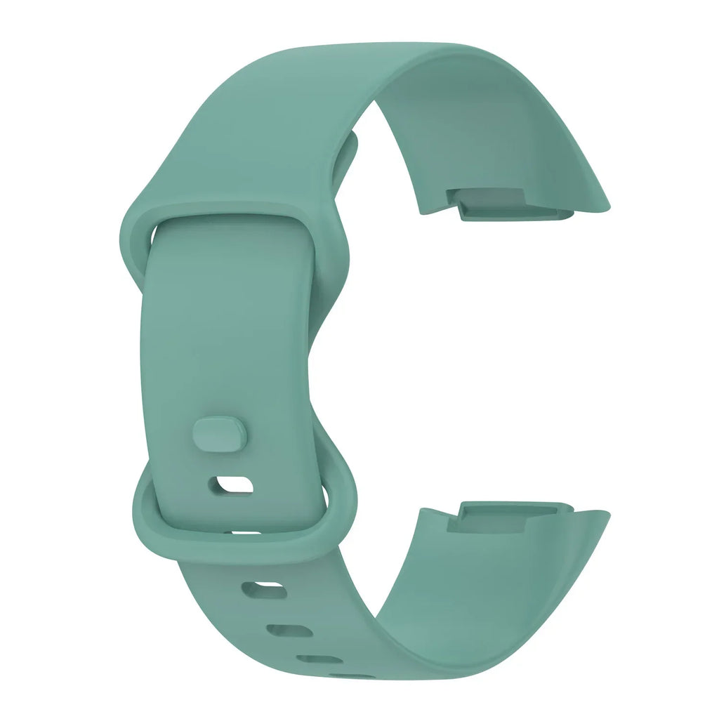 Silikonrem til Fitbit Charge 5 & Charge 6 – Komfortabel, Justerbar og Slitesterk