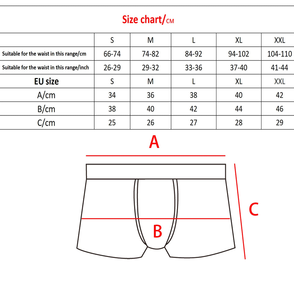 10-pakning med svarte bomulls-boksershorts for menn