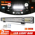 LED arbeidslysbar 12”–20” – Kraftig LED bar for bil, ATV og SUV (6500K)