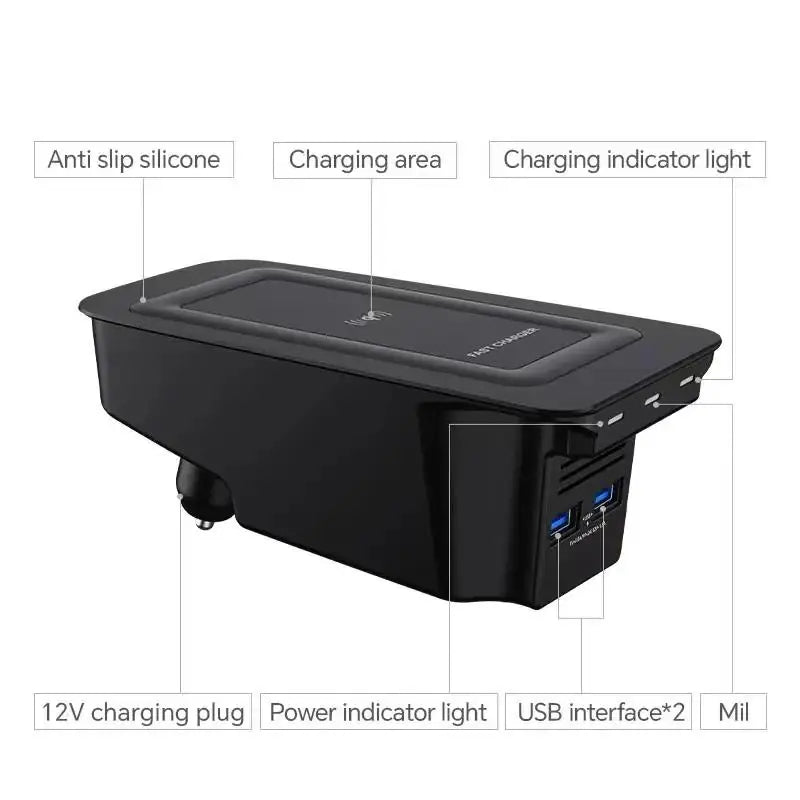 Trådløs billader og mobilholder for Volvo (2018–2021)