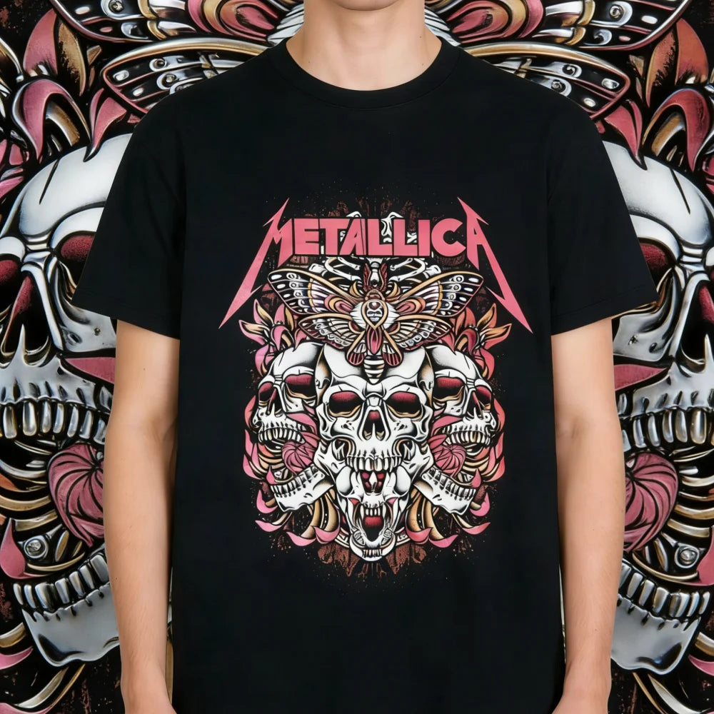 Metallica Samurai Skull T-skjorte for menn
