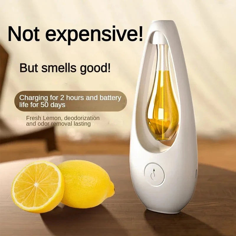 Smart Aromadiffuser – Oppladbar Romduft Spray til Hjem, Bad og Kontor
