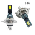 LED frontlykter – H4 / H7 / H11 – 6000K hvitt lys (opptil 12000LM)  (2 stk)