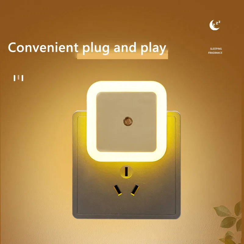 Smart nattlys med lyssensor – Automatisk LED lys