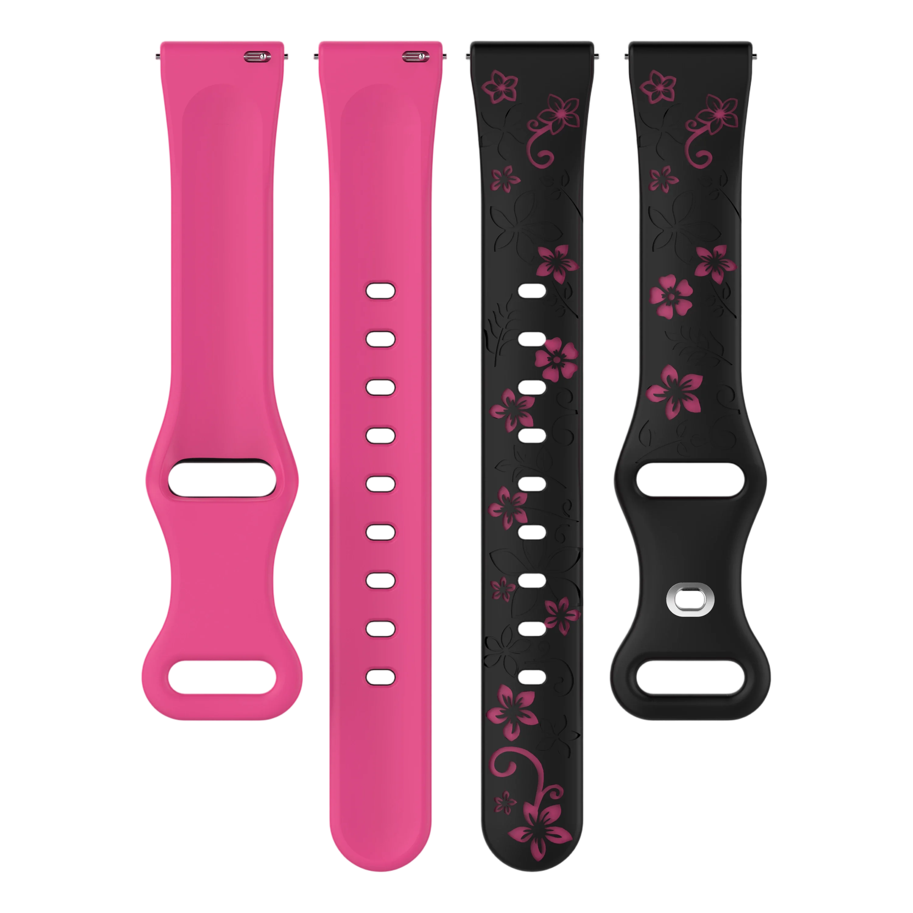 Silikonreim i flettet design egnet for Fitbit Charge 5 og 6