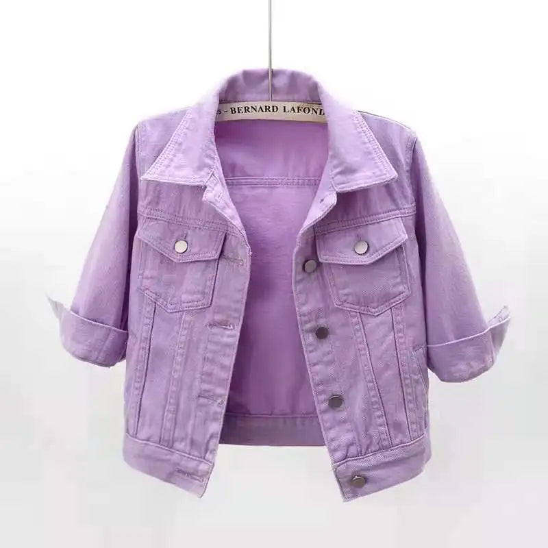 Dame Denimjakke – Lett og Trendy