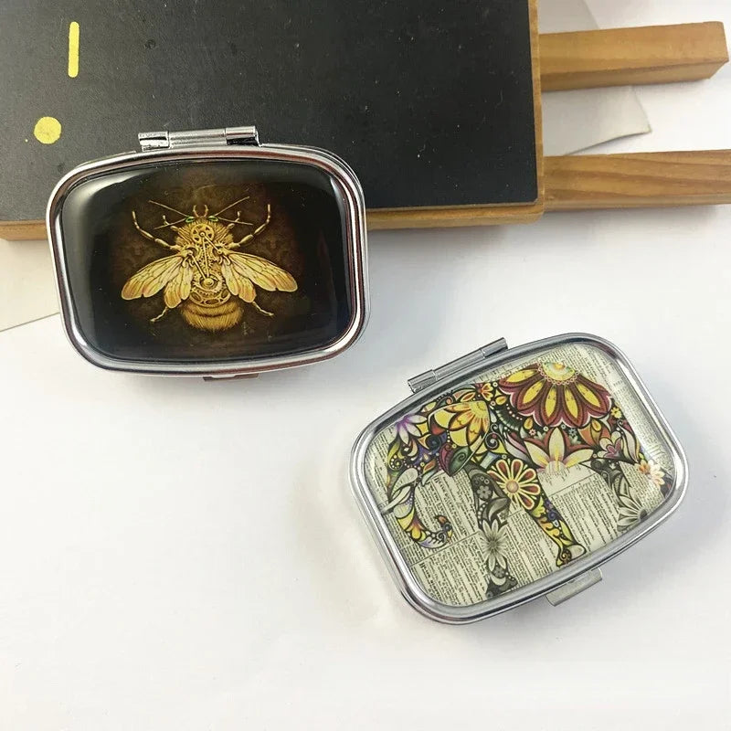Elegant Mini Oppbevaringsboks – Perfekt for Reise & Hverdag