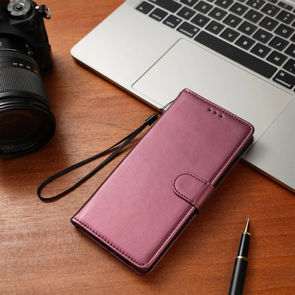 Samsung Galaxy Lommebokdeksel med Kortholder – S20 til S25