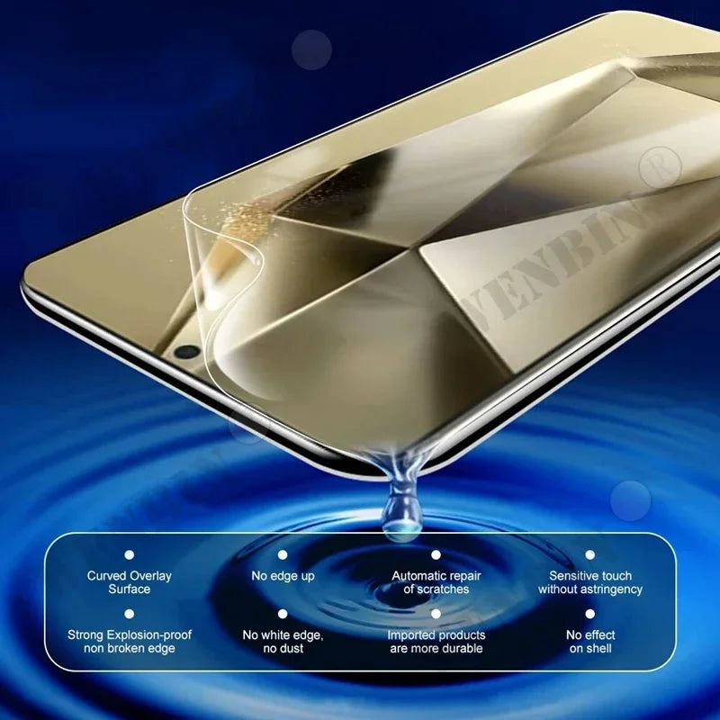 5-pakning Hydrogel Skjermbeskytter til Samsung Galaxy – Fleksibel og Slitesterk Beskyttelse