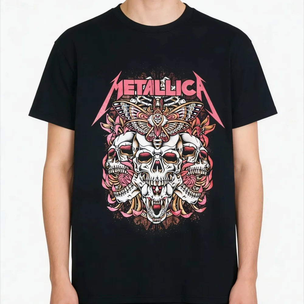 Metallica Samurai Skull T-skjorte for menn