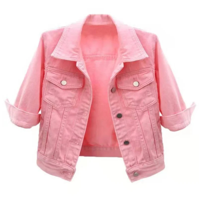 Dame Denimjakke – Lett og Trendy