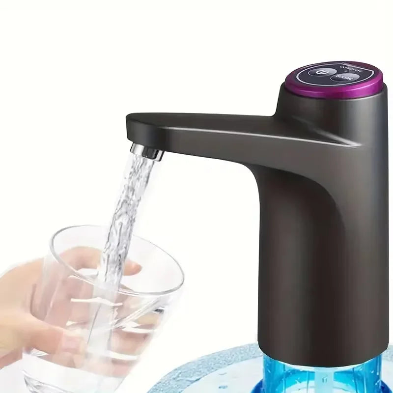 Trådløs vannpumpe med USB – bærbar vanndispenser for camping, hytte og tur