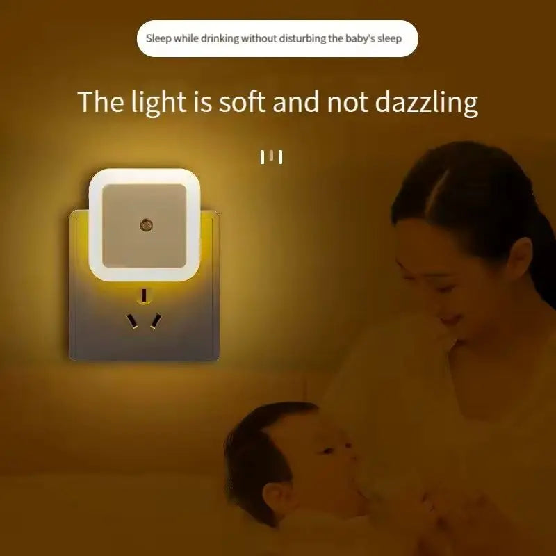 Smart nattlys med lyssensor – Automatisk LED lys