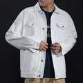 Herre Denimjakke – Trendy Streetwear Y2K