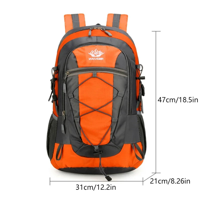 Vanntett Tursekk 40L – Lett, Slitesterk & Perfekt for Reise og Friluft