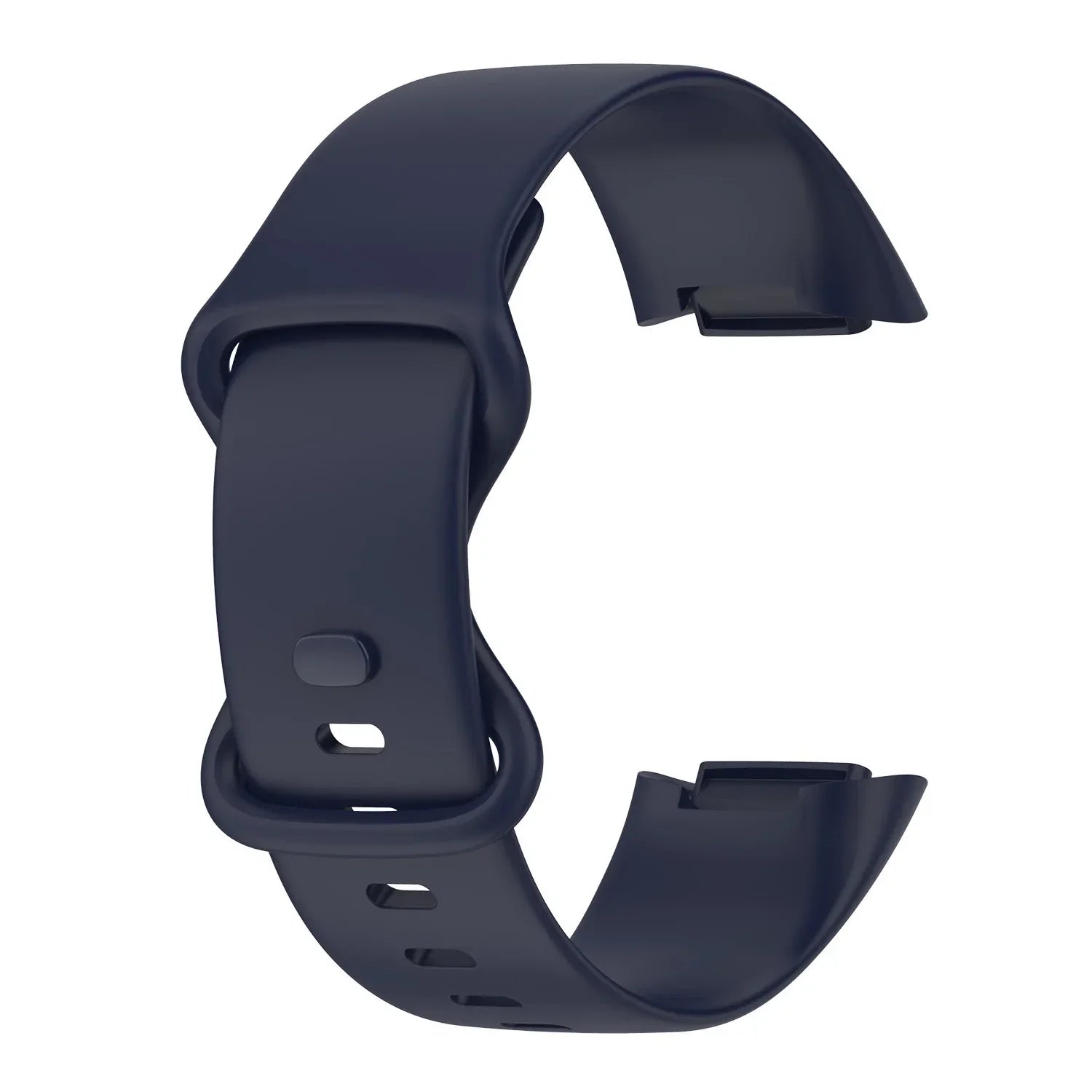 Silikonrem til Fitbit Charge 5 & Charge 6 – Komfortabel, Justerbar og Slitesterk