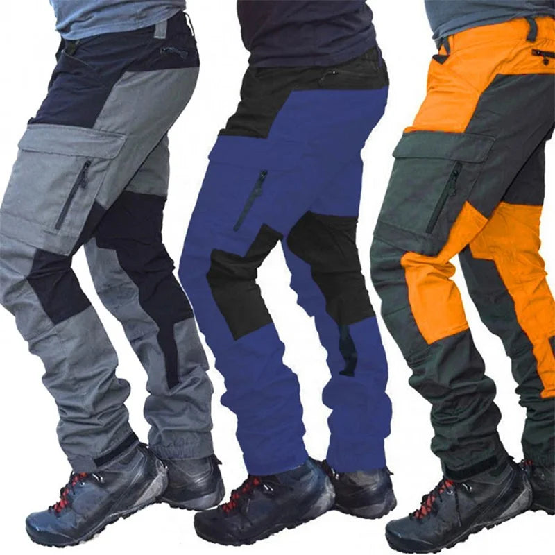 Herre Cargobukse – Lett Sommerbukse med Lommer (S–5XL)