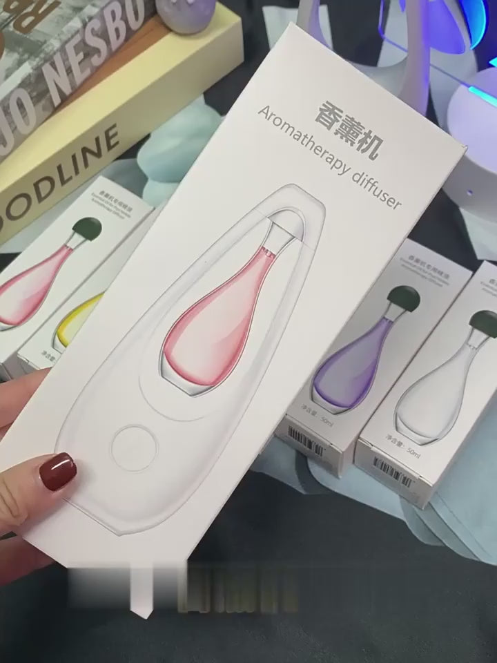Smart Aromadiffuser – Oppladbar Romduft Spray til Hjem, Bad og Kontor